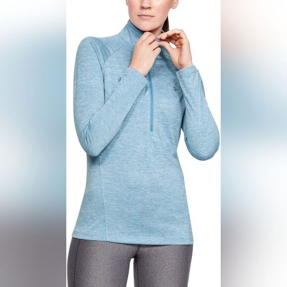 Under Armour Women's Tech Twist ½ Zip Long-Sleeve Pullover Size M - Picture 1 of 12